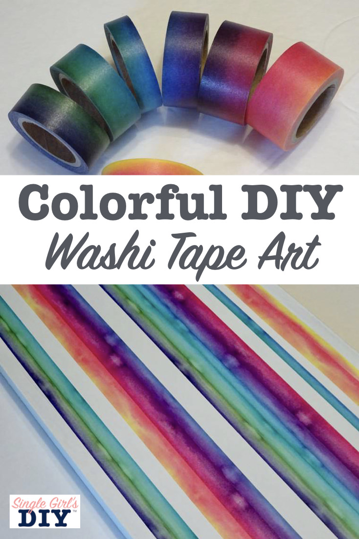 Washi tape art