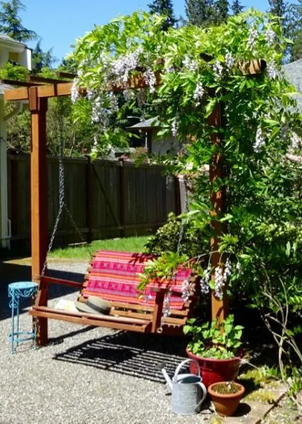 DIY pergola