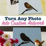 Turn any photo into custom artwork