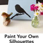 Paint your own silhouettes