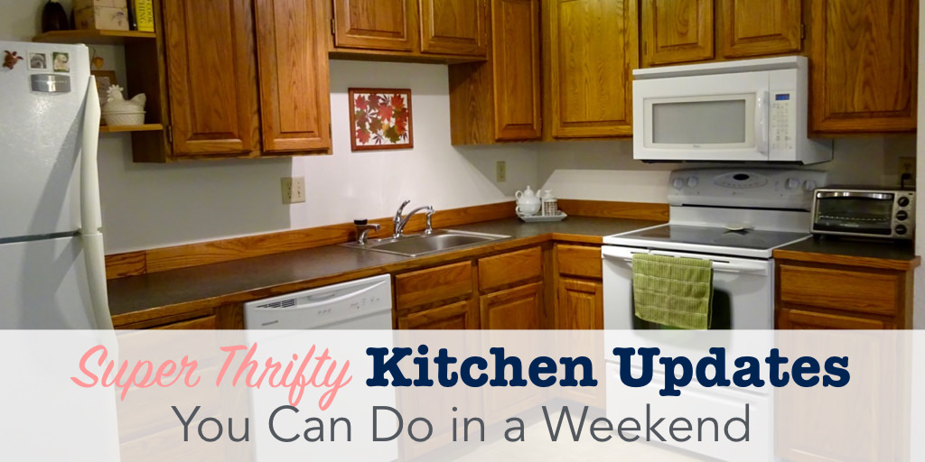 updates kitchen diy thrifty weekend super everything remodels magazines ripped gets features most