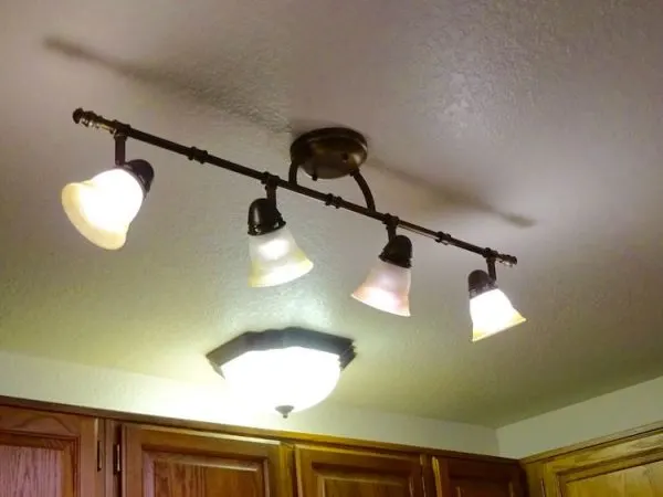 Update kitchen lighting