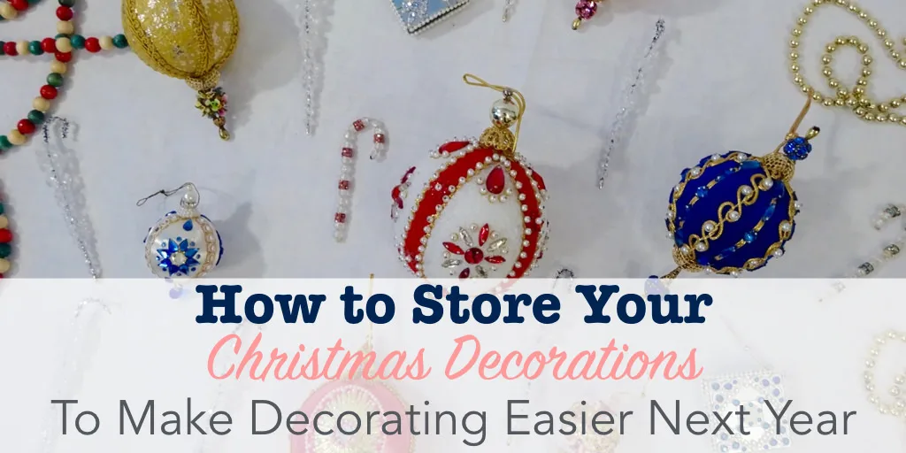 How to store your Christmas decorations