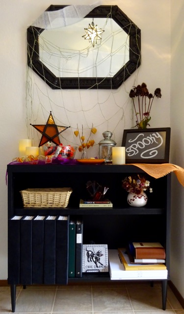 Halloween entry decorations