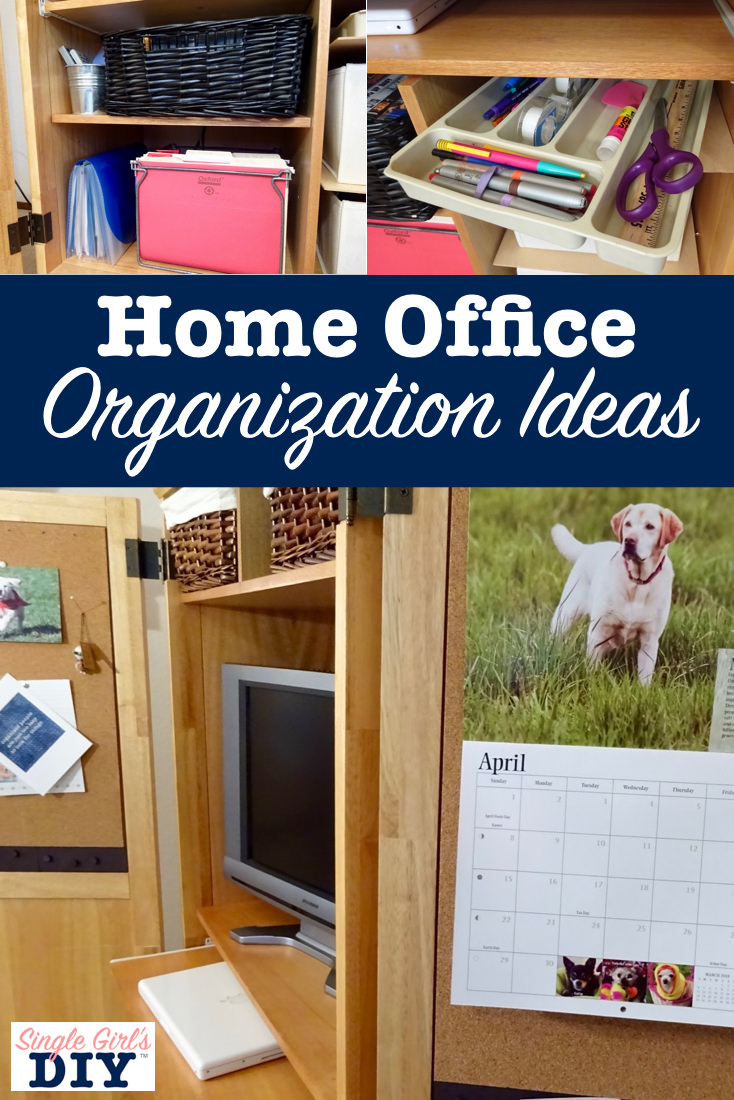 Home office organization ideas