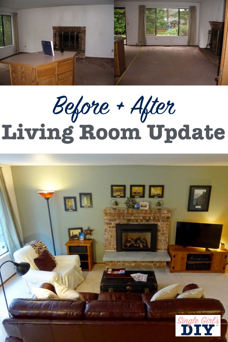 DIY Living Room Update