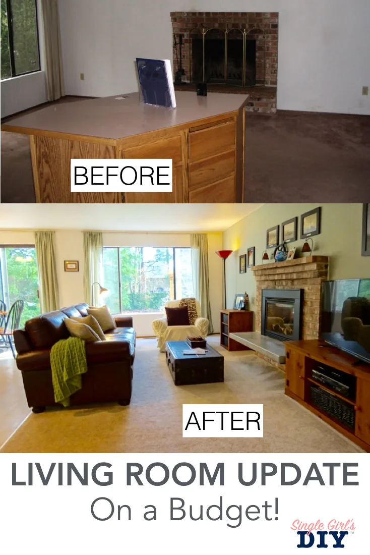 Update your living room on a budget