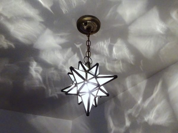 Moravian Star Light Fixture