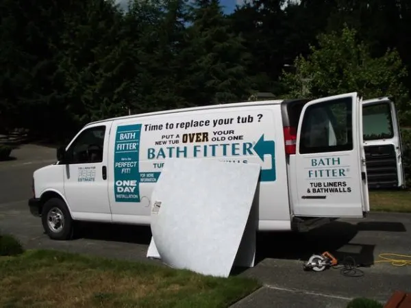 Bath Fitter professional van