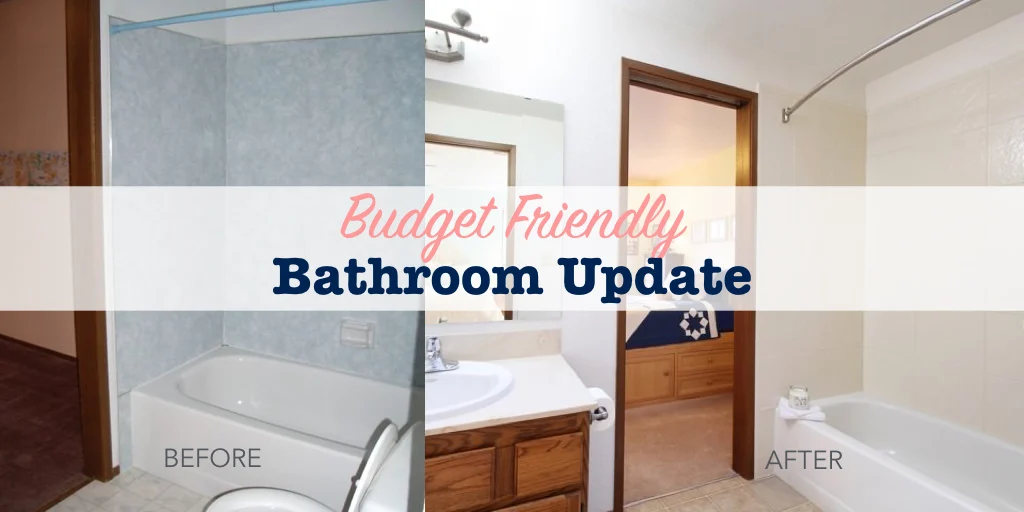 Budget friendly bathroom update
