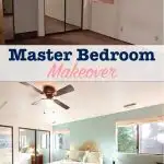 diy master bedroom makeover before and after pictures