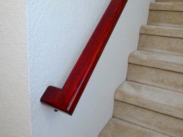 Refinished railing