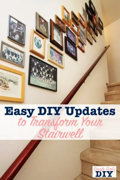 Easy DIY stairway updates