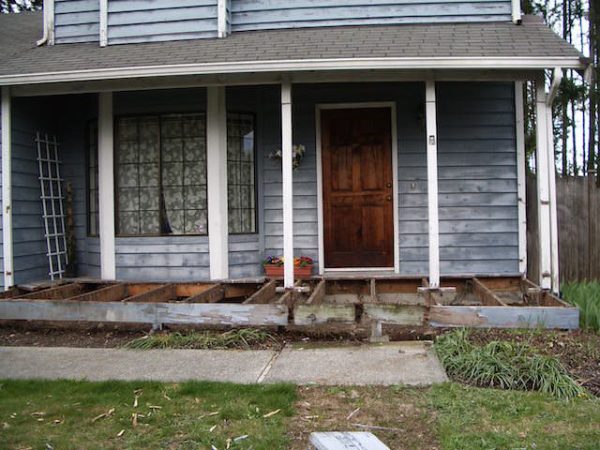 Front Porch Before