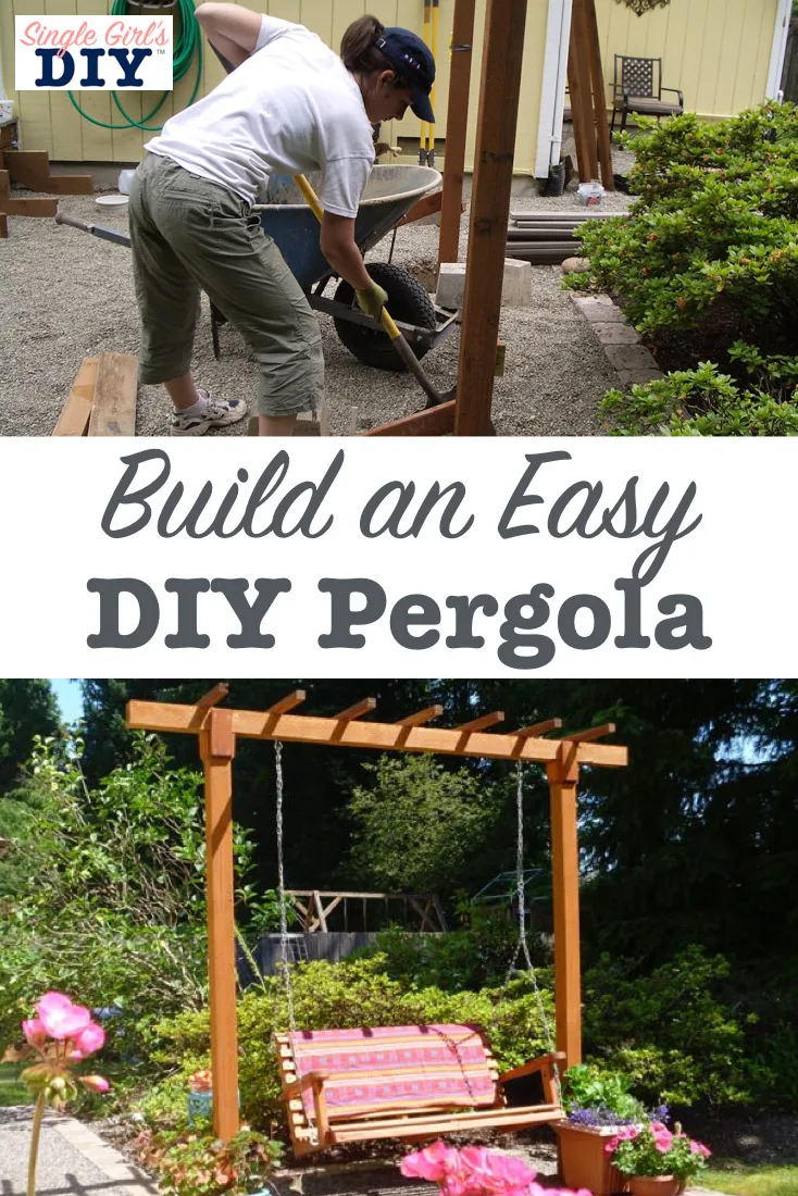 Build an easy DIY pergola