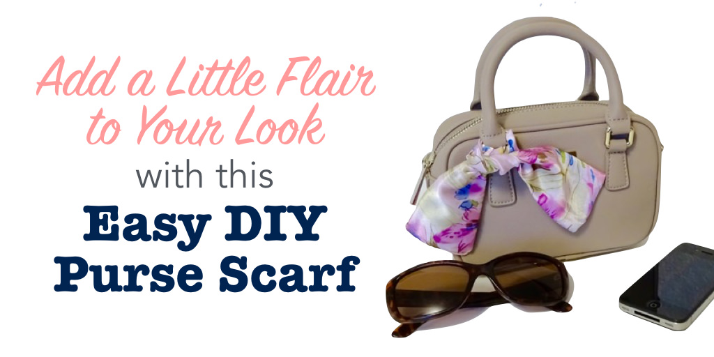 DIY: Turn a Scarf into a Purse - Mom Spark - Mom Blogger