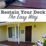 Easy way to restain a deck title image