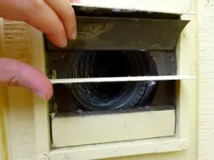 Exterior drier vent