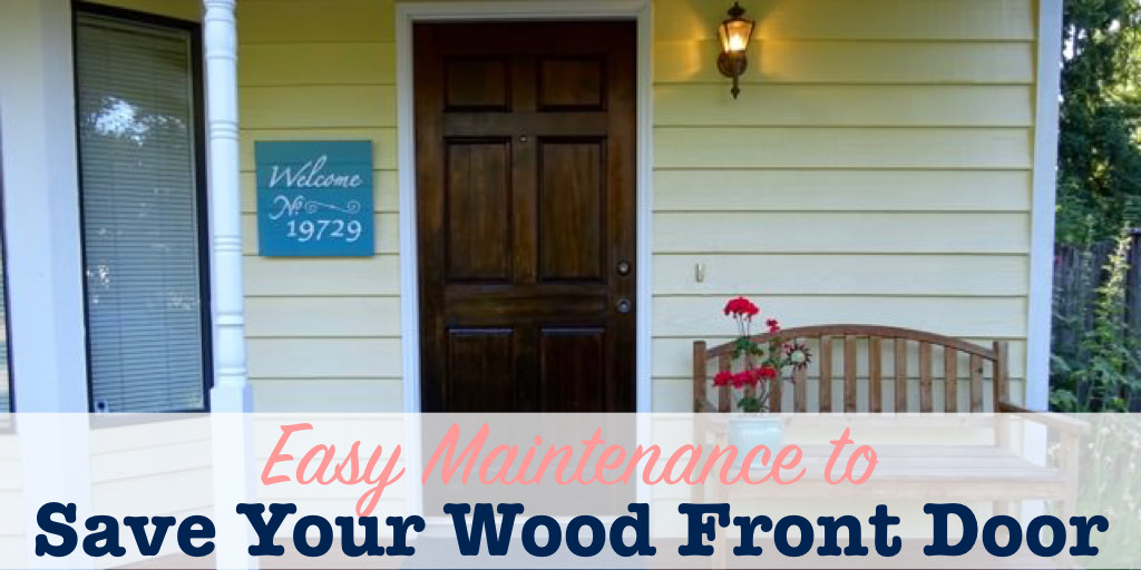 Wood Front Door Maintenance