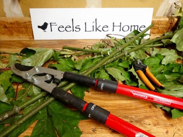 Supplies to make a stick frame