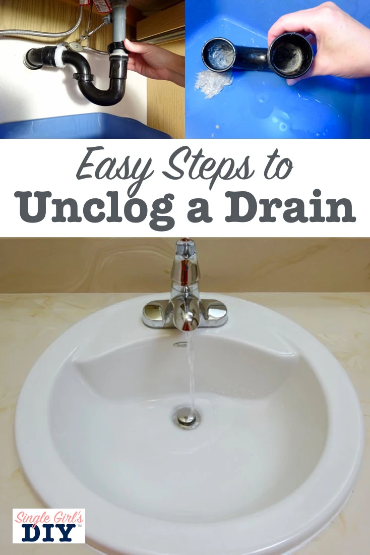 Easy steps to unclog a drain