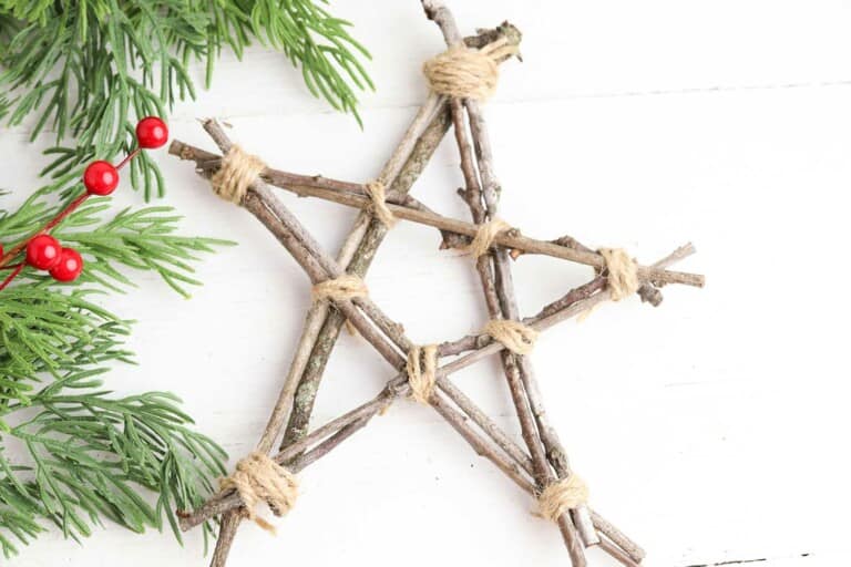 How to Make a Twig Star Out of Sticks