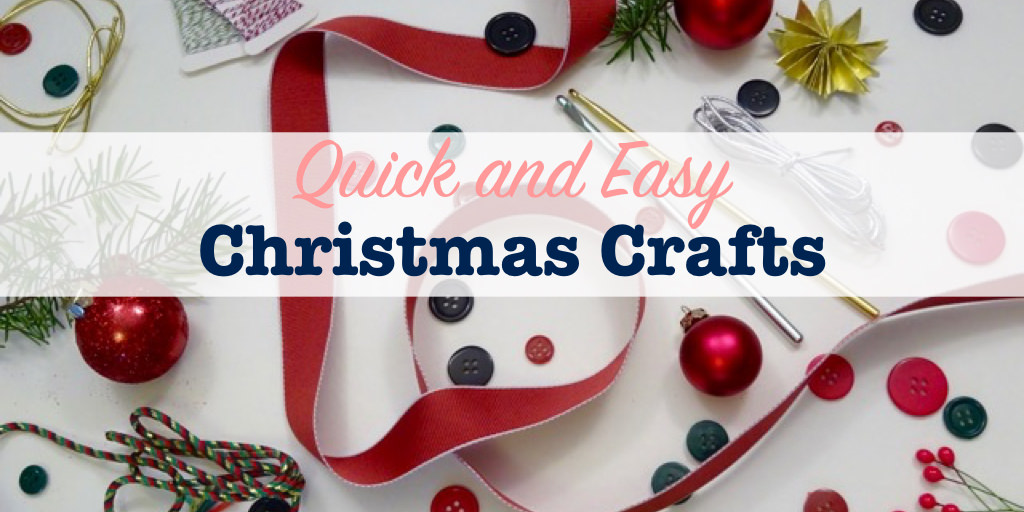 Quick and Easy Christmas Crafts | Single Girl's DIY