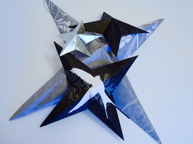 How to Make 3D Folded Paper Stars Single Girl #39 s DIY