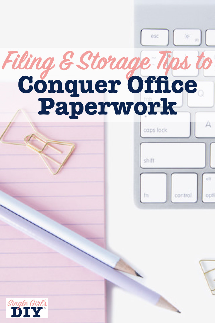 Office paper organizing tips
