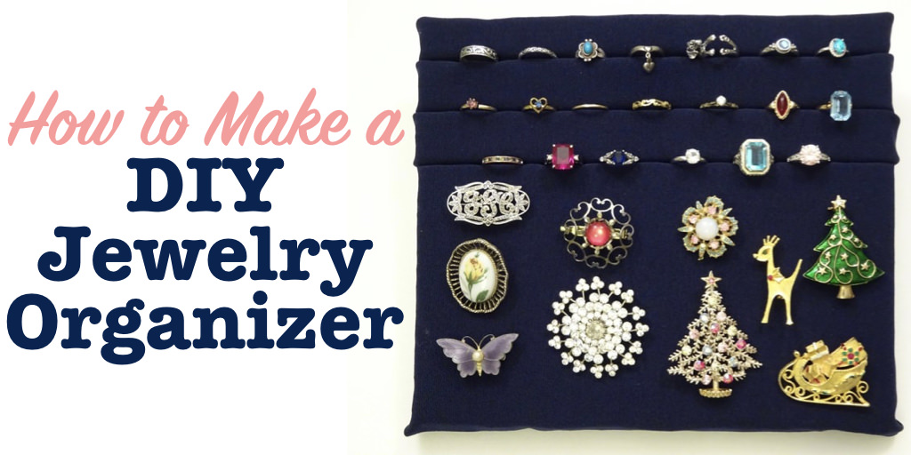 How to make a DIY jewelry organizer