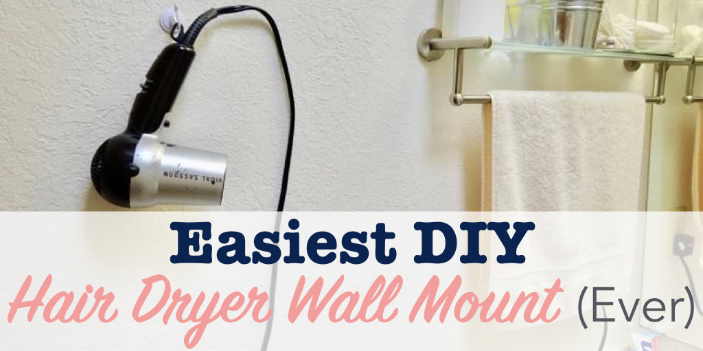 Hair dryer wall mount title image