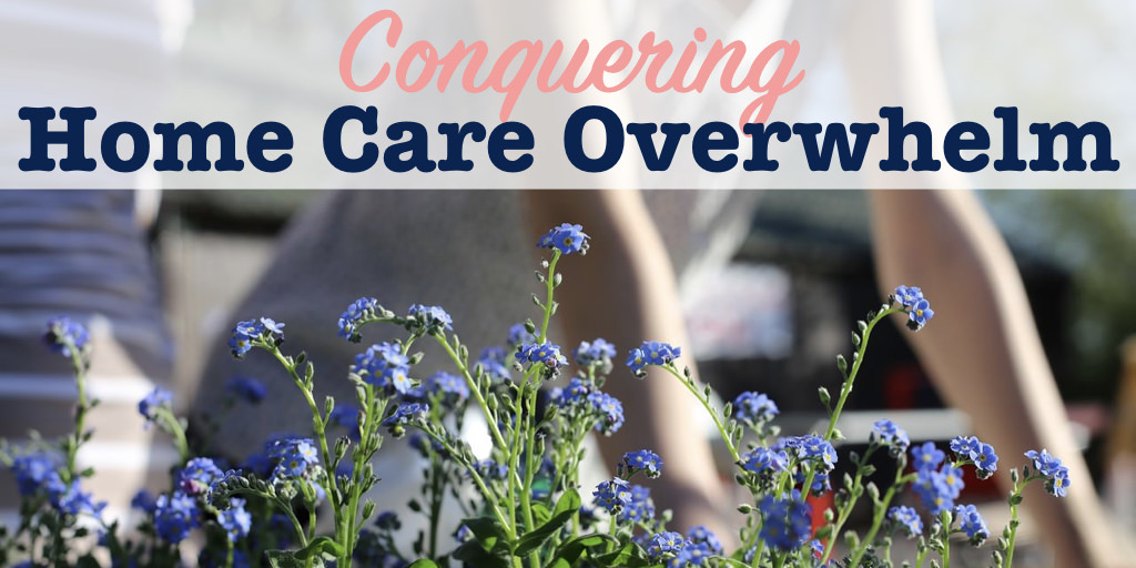 Conquering home care overwhelm title
