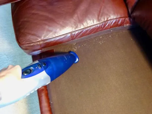 Clean under couch cushions for home care
