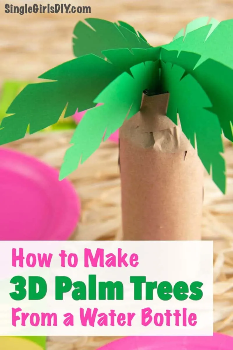 Download How To Make A 3d Paper Palm Tree Single Girl S Diy