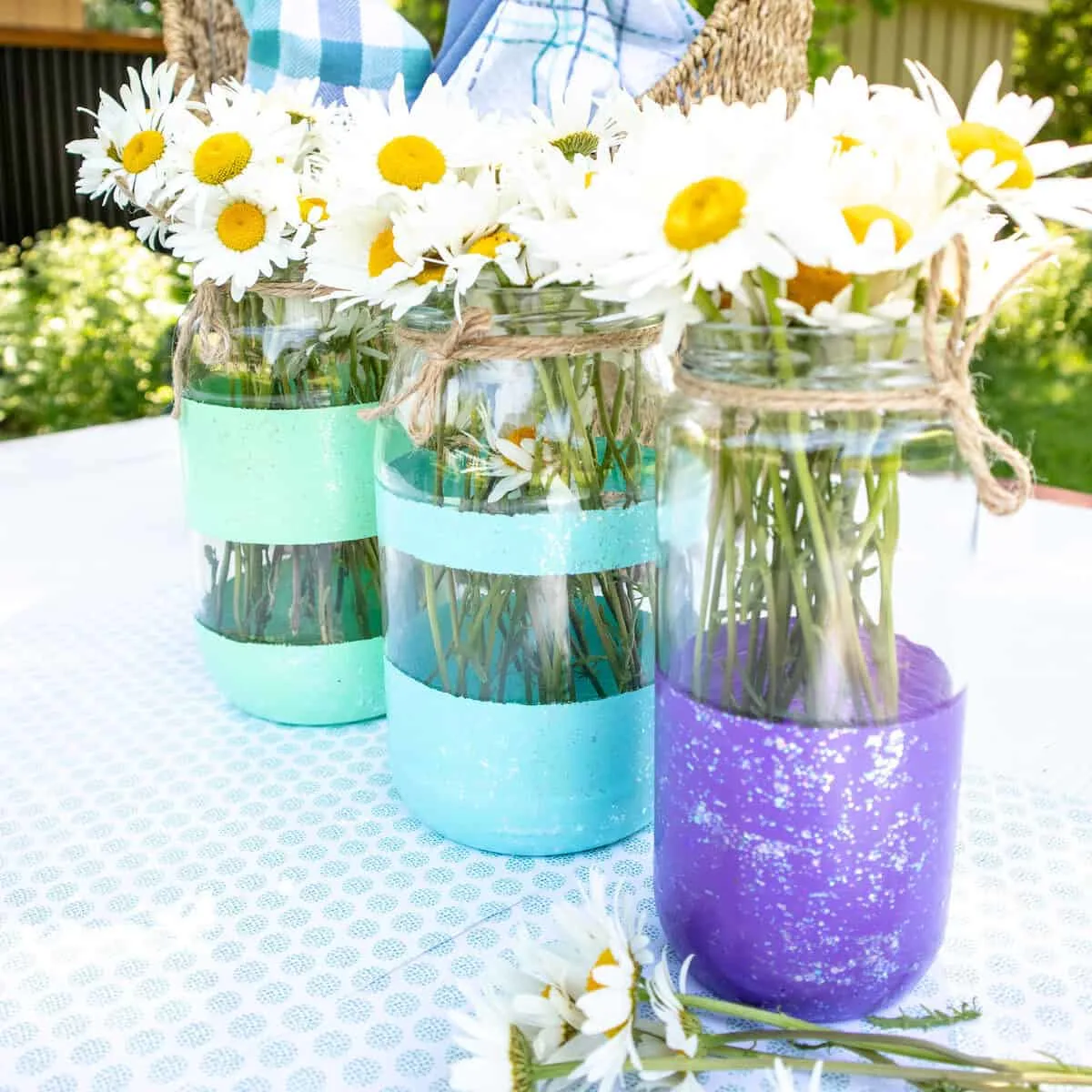 DIY Painted Mason Jars Single Girl S DIY   Painted Mason Jar Vases 1200x1200 .webp