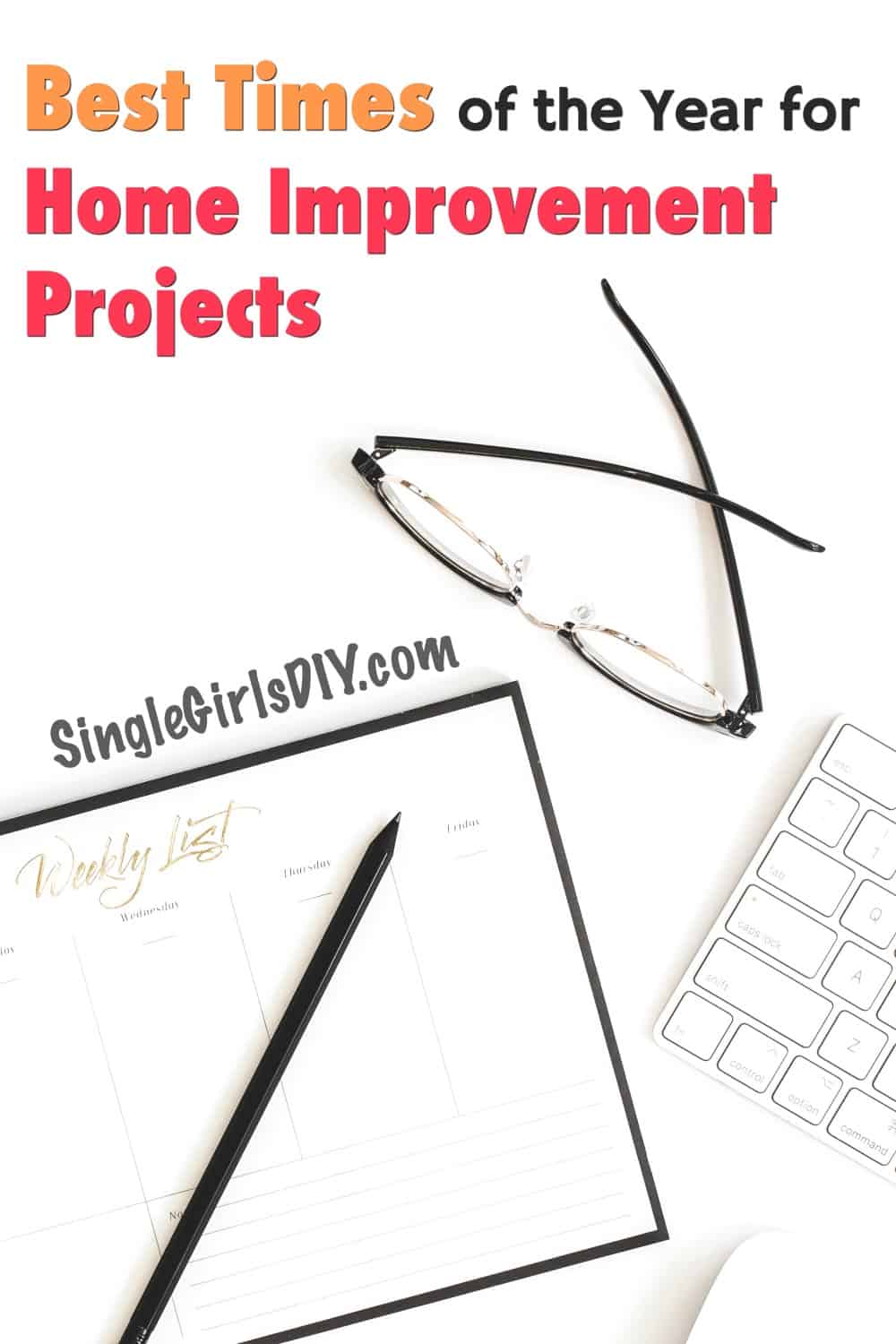 Home Improvement Projects By Season - Single Girl\u0026#39;s DIY