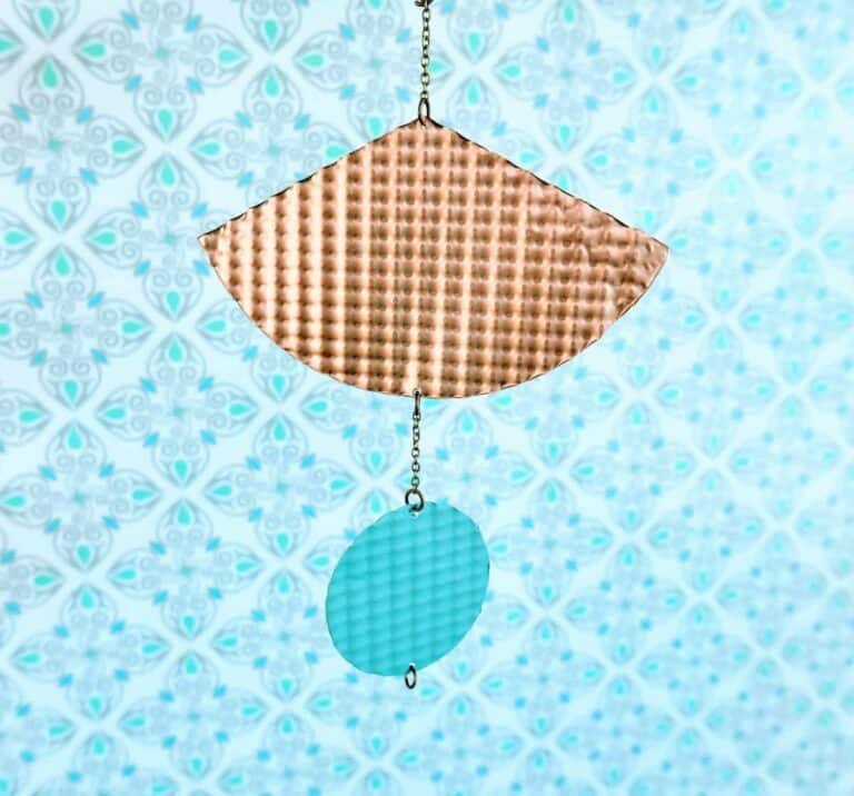 cricut metal wall hanging craft