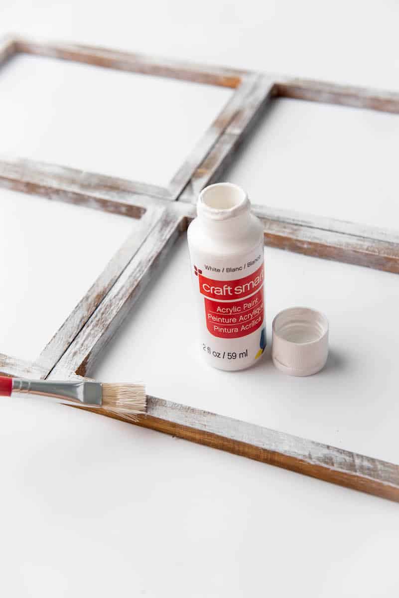painting wooden frames