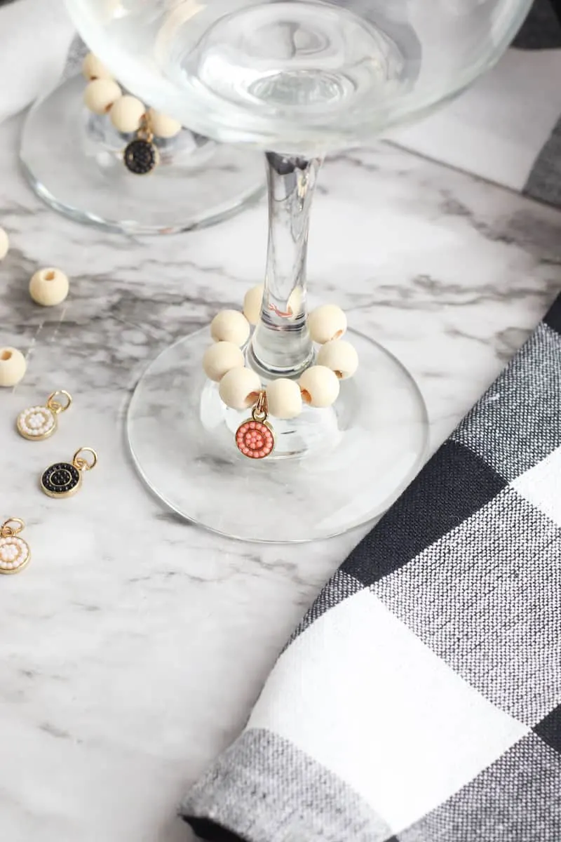 How to Make Easy, Custom, Personalized DIY Wine Glass Charms