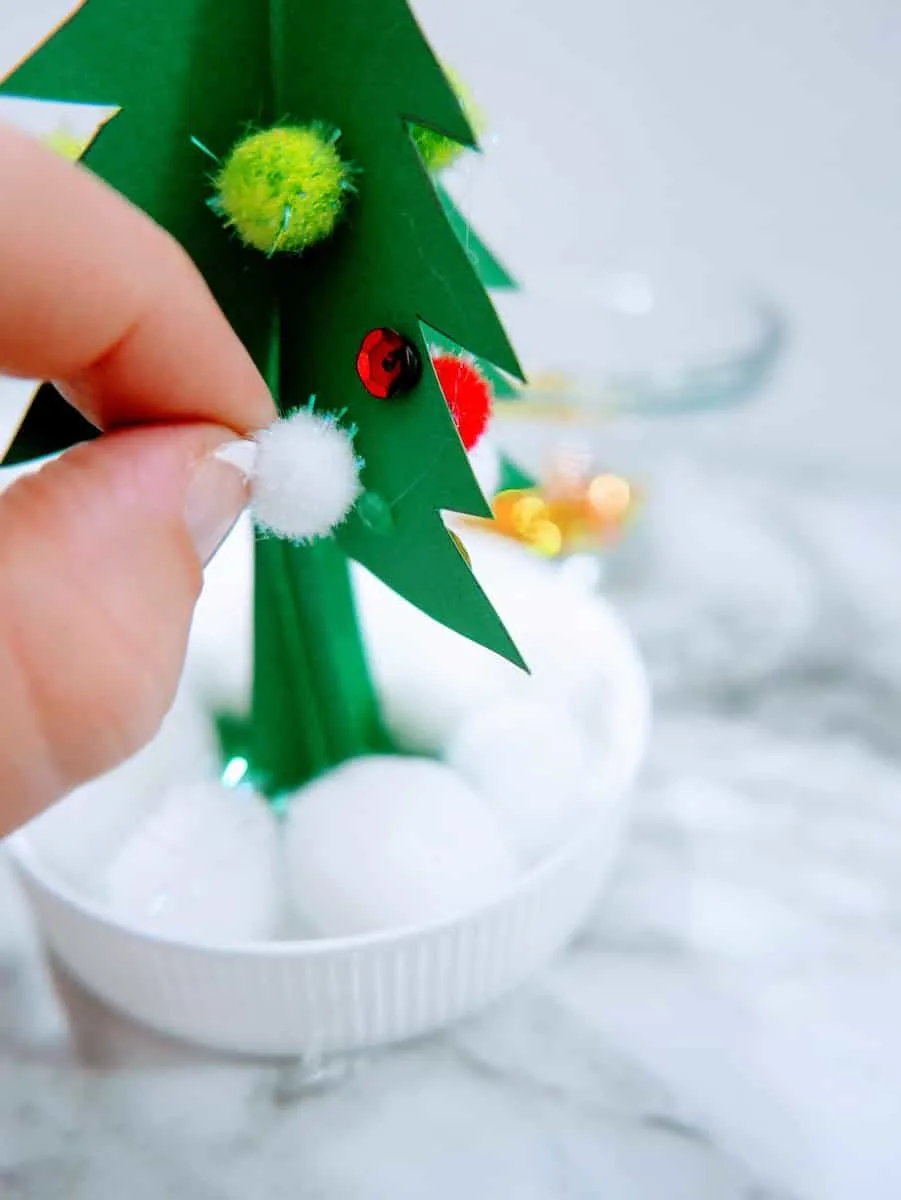 Paper Christmas Tree Decorations