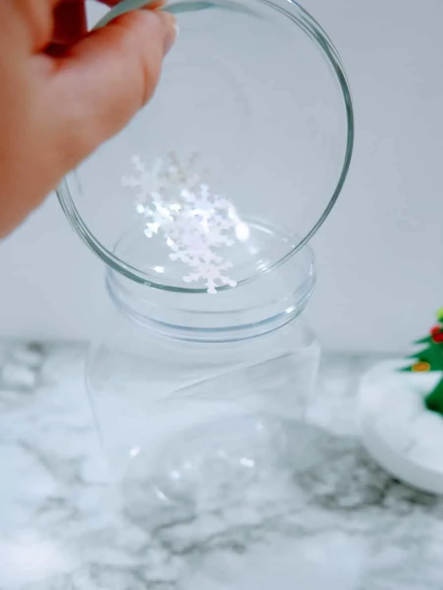 Snow Confetti for Snow Globe with No Water