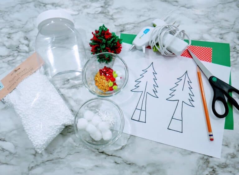 Waterless Snow Globe: 2 Ways - Single Girl's DIY