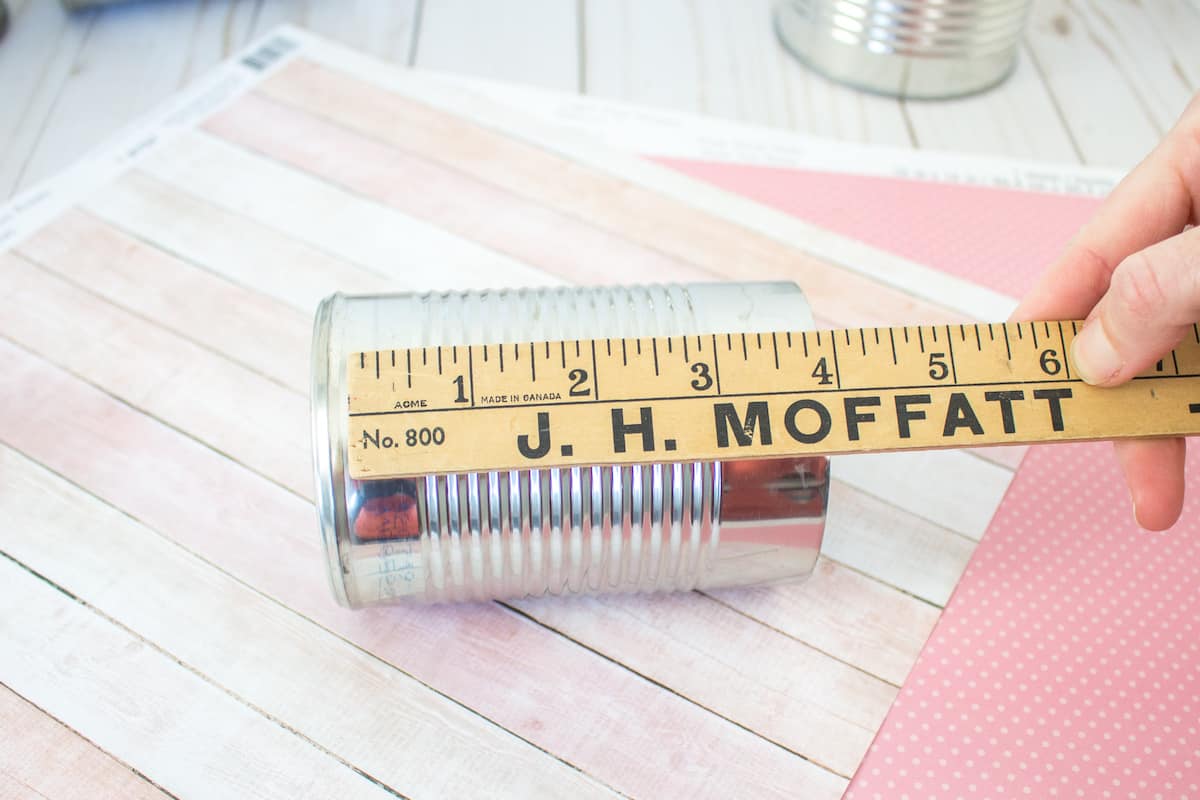 Measuring Tin Can for Craft