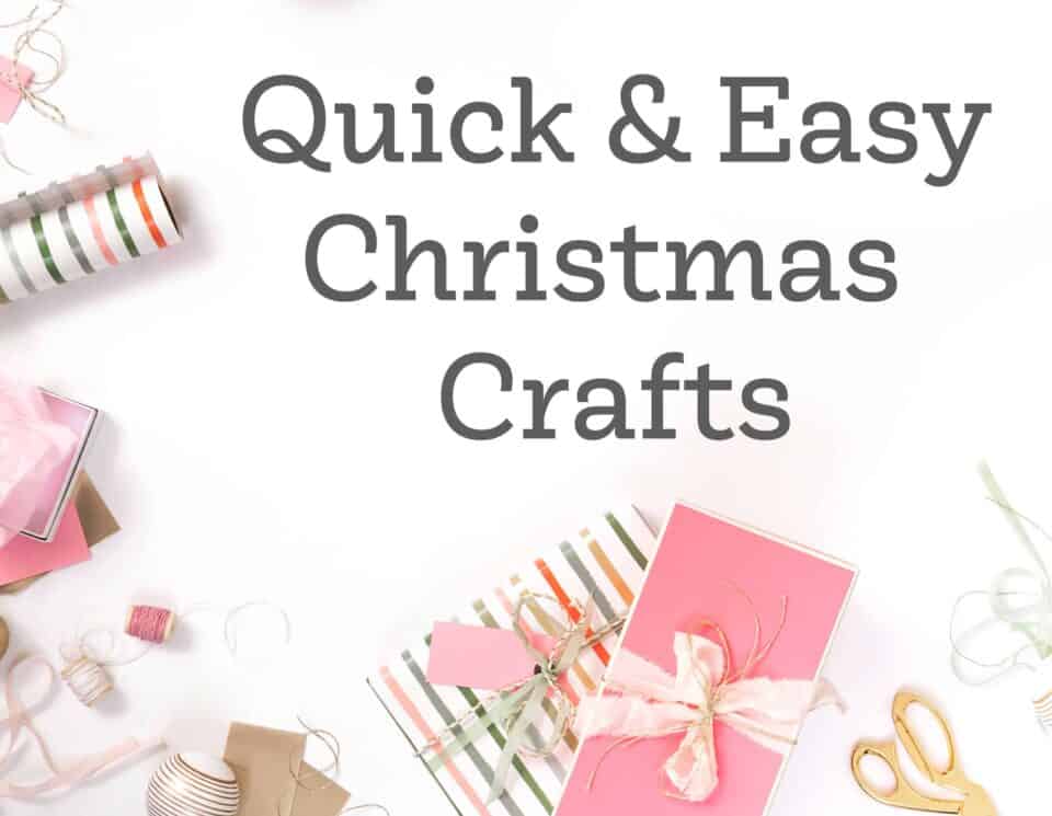 28 Quick and Easy Christmas Crafts - Single Girl's DIY