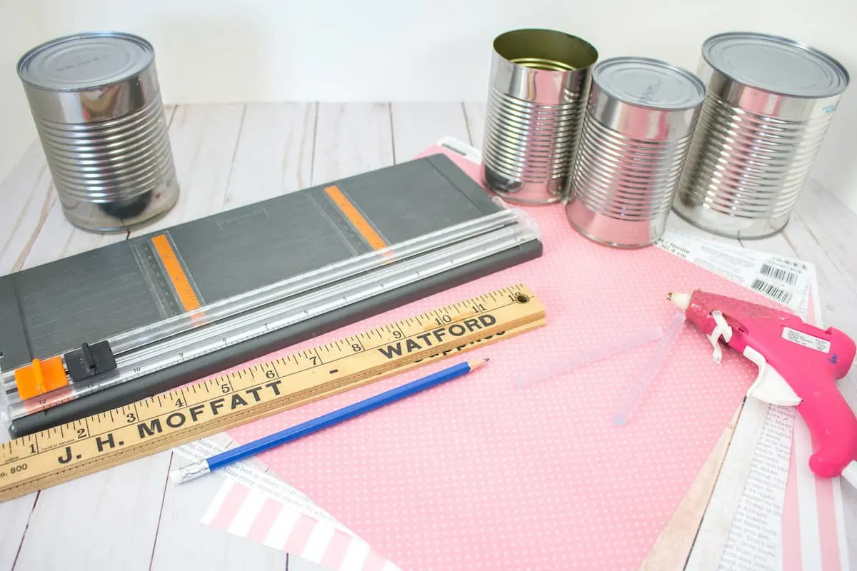 Tin Can Organizer Supplies