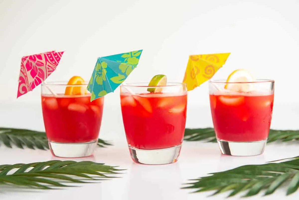 Umbrellas to garnish drinks for Parties