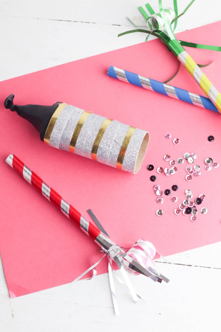 DIY Confetti Poppers (4 Easy Steps) - Single Girl's DIY