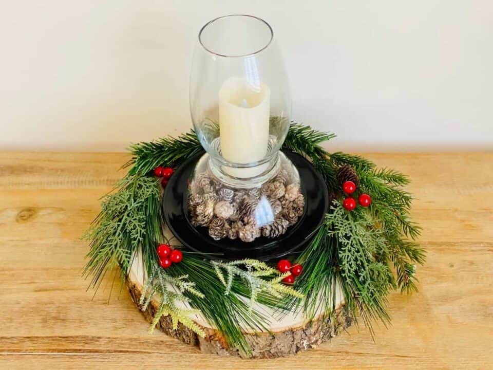 DIY Decorative Hurricane Lamp Single Girl's DIY