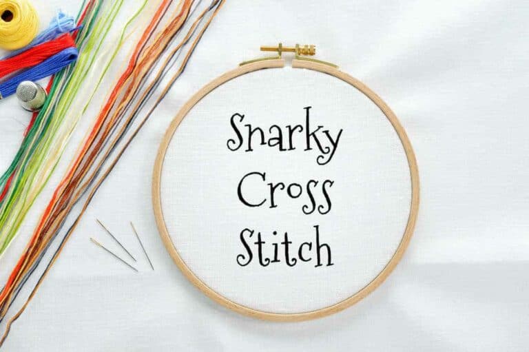 Embroidery set. White linen fabric, embroidery hoop, colorful threads and needles