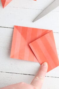 How to Make 3D Folded Paper Stars - Single Girl's DIY